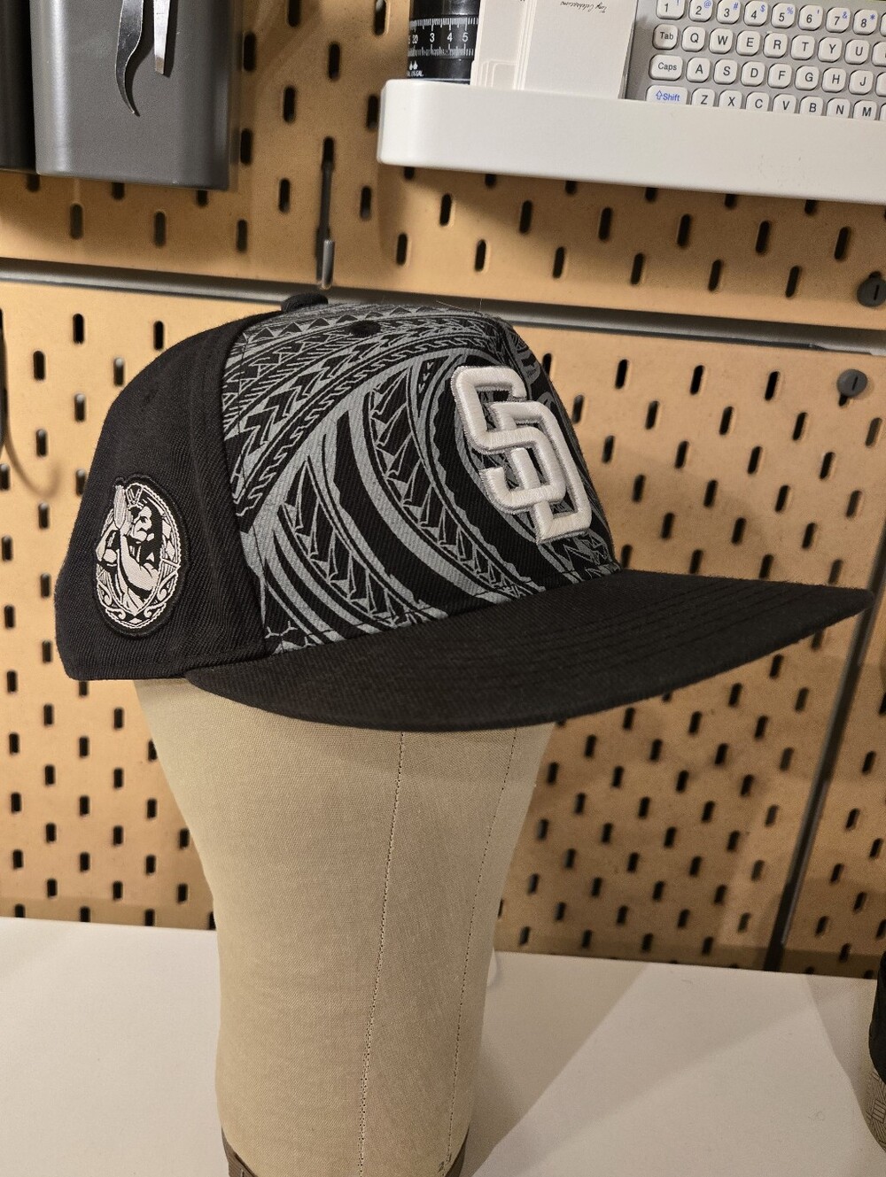 San Diego Padres Asian pacific Islander Heritage Hat Limited Tatau Print O/S